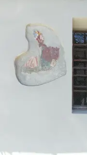 Lacerti di affresco - Cappella di San Marco a OulxFrazione San Marco