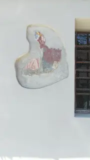 Lacerti di affresco - Cappella di San Marco a OulxFrazione San Marco