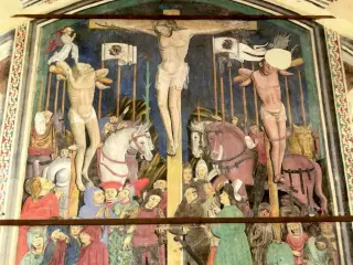 Crocifissione - Chiesa di San Sebastiano a Pecetto Torinese