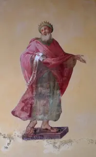 Re Davide - Chiesa della Madonna dell'Assunta a Arola