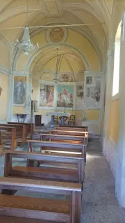 Interno - Chiesa della Madonna dell'Assunta a Arola