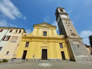 Facciata - Parrocchiale di Santa Maria Assunta a Bricherasio