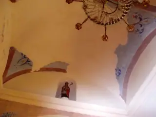 Volta del presbiterio - Chiesa dei Santi Biagio e Pietro a ExillesFrazione Deveys