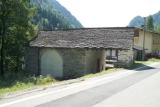 Vista - Oratorio di San Giovanni Battista a Alto SermenzaFrazione Rimasco - Ferrate