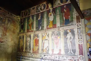 Santi - Cappella del Castello a Fénis