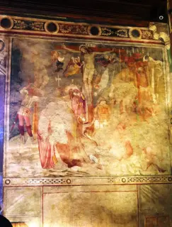 Crocifissione - Cappella del Castello a Fénis