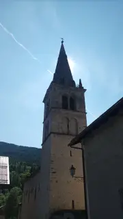 Campanile - Parrocchiale di Sant'Antonio Abate a BardonecchiaFrazione Melezet