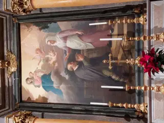 Tela della cappella di Santa Zita - Cattedrale di Santa Maria del Bosco a Cuneo