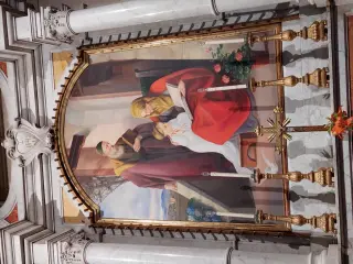 Tela della cappella di Sant'Anna - Cattedrale di Santa Maria del Bosco a Cuneo