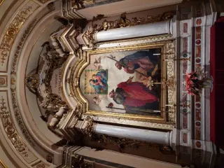 Tela della cappella della Consolata - Cattedrale di Santa Maria del Bosco a Cuneo