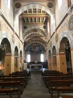 Interno - Chiesa Parrocchiale di San Giovanni Battista a Campiglione Fenile