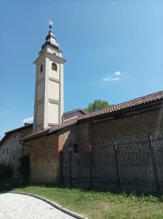 Fianco e campanile - Chiesa della Madonna della Stella a Pianezza