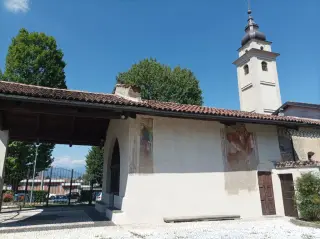 Affreschi e archetti pensili - Chiesa della Madonna della Stella a Pianezza