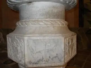 Battistero Zabreri crux graeca - Parrocchiale di Maria Vergine Assunta a Caraglio