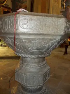 Battistero Zabreri EGO TE - Parrocchiale di Maria Vergine Assunta a Caraglio