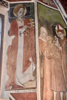 S. Caterina d'Alessandria - Pieve di San Pietro a Pianezza