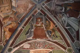 Spicchio della volta - Pieve di San Pietro a Pianezza