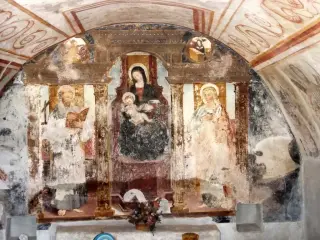 Madonna col Bambino e Santi - Cappella di San Francesco a Boves