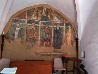 Interno - Cappella di San Rocco a Druento