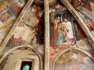 Vele della volta - Cappella di San Sebastiano a Pianezza