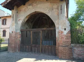 Facciata - Cappella di San Sebastiano a Pianezza