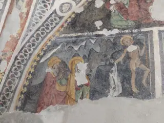 San Giacomo parte per il deserto - Cappella di San Giacomo a Busca