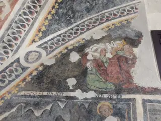 Affresco - Cappella di San Giacomo a Busca