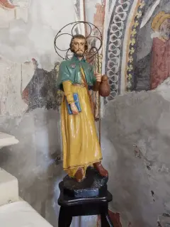 Statua di San Giacomo - Cappella di San Giacomo a Busca
