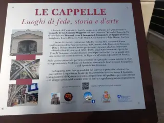 Pannello illustrativo - Cappella di San Giacomo a Busca