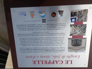 Pannello illustrativo - Cappella di San Giacomo a Busca