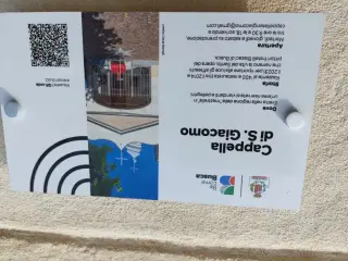 Pannello illustrativo - Cappella di San Giacomo a Busca