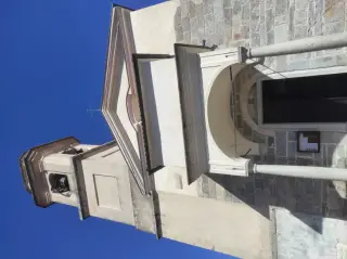 Facciata e campanile - Chiesa di San Leonardo a NebbiunoFrazione Tapigliano