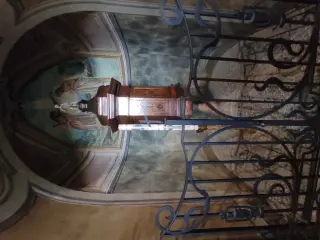 Fonte battesimale - Chiesa di San Leonardo a NebbiunoFrazione Tapigliano