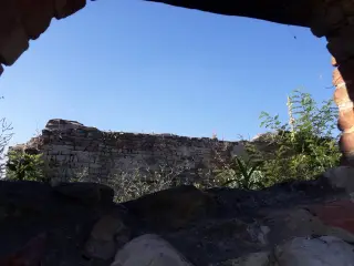 Interno dal portale del fianco destro - Chiesa di San Martino di Castelvero a Piovà Massaia