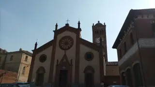 Facciata - Parrocchiale di Santa Sabina a Pomaro Monferrato