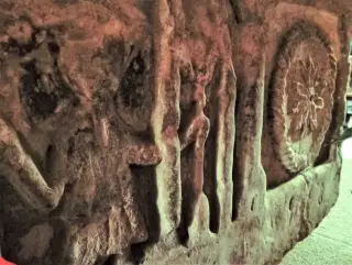 Fregi paleocristiani - Parrocchiale di Sant'Agata a Pontestura