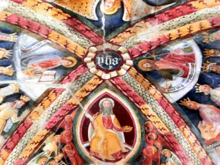 Pantocratore - Cappella della Crocetta a Rocca de' Baldi