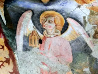 Affreschi - Cappella della Crocetta a Rocca de' Baldi