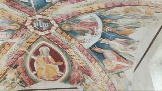 Pantocratore - Cappella della Crocetta a Rocca de' Baldi