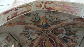 Affreschi - Cappella della Crocetta a Rocca de' Baldi