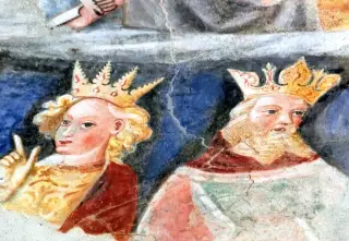 Affreschi - Cappella della Crocetta a Rocca de' Baldi