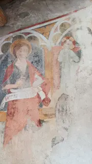 Madonna col Bambino - Ex Convento del Cascinale dei Frati a Roccaforte MondovìFrazione Bertini