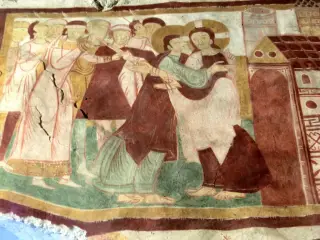 Affreschi - Pieve di San Maurizio a Roccaforte Mondovì