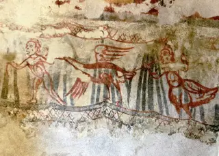 Affreschi - Pieve di San Maurizio a Roccaforte Mondovì