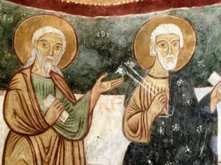 Affreschi - Pieve di San Maurizio a Roccaforte Mondovì