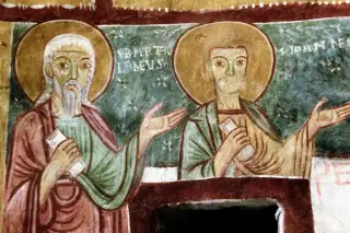 Affreschi - Pieve di San Maurizio a Roccaforte Mondovì