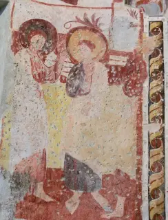 Affreschi - Pieve di San Maurizio a Roccaforte Mondovì