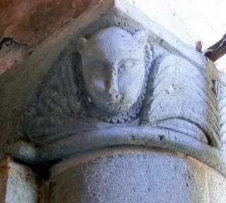 Capitello - Chiesa o Abbazia di Sant'Antonio di Ranverso a Buttigliera AltaFrazione Sant'Antonio di Ranverso
