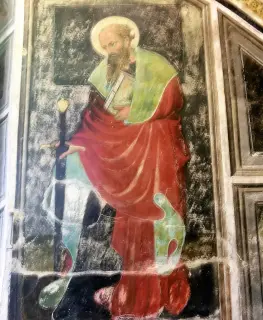 Affresco - Chiesa o Abbazia di Sant'Antonio di Ranverso a Buttigliera AltaFrazione Sant'Antonio di Ranverso