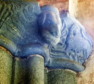 Capitello - Chiesa o Abbazia di Sant'Antonio di Ranverso a Buttigliera AltaFrazione Sant'Antonio di Ranverso